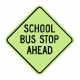 S3-1 School Bus Stop Ahead S3-1 School Bus Stop Ahead