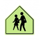 S1-1 School Zone Symbol S1-1 School Zone Symbol