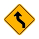 W1-4L Reverse Left Curve W1-4L Reverse Left Curve